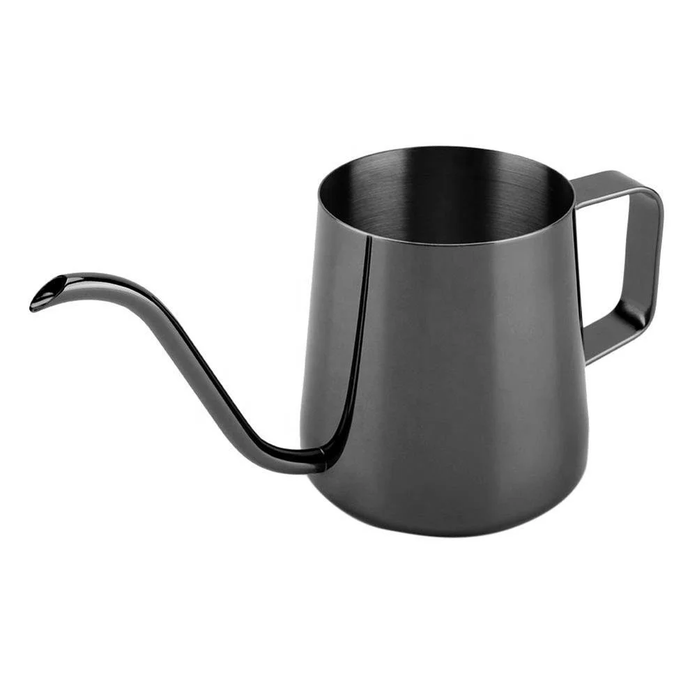 Stainless Steel Gooseneck Long Spout Serving Kettle Milk Tea Pot