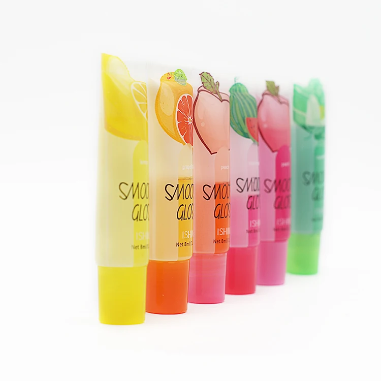 Wholesale Fruit Flavored Moisture Lock Oil Infused Lip Treatment, Nourishing Lip Oil