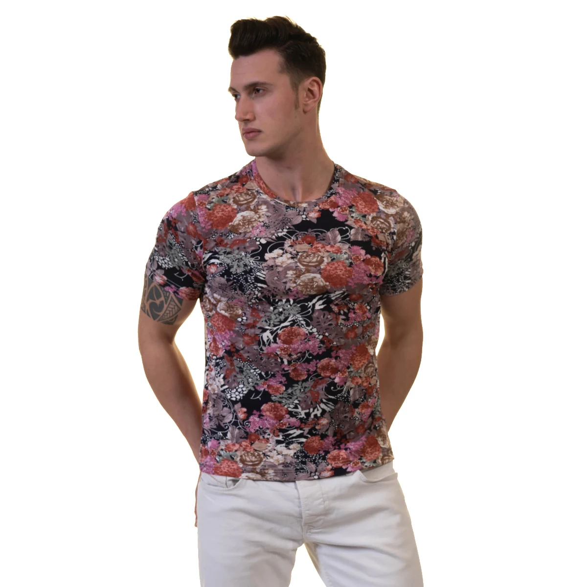 high quality paisley Printed  t shirts manufacturer in Turkey istanbul