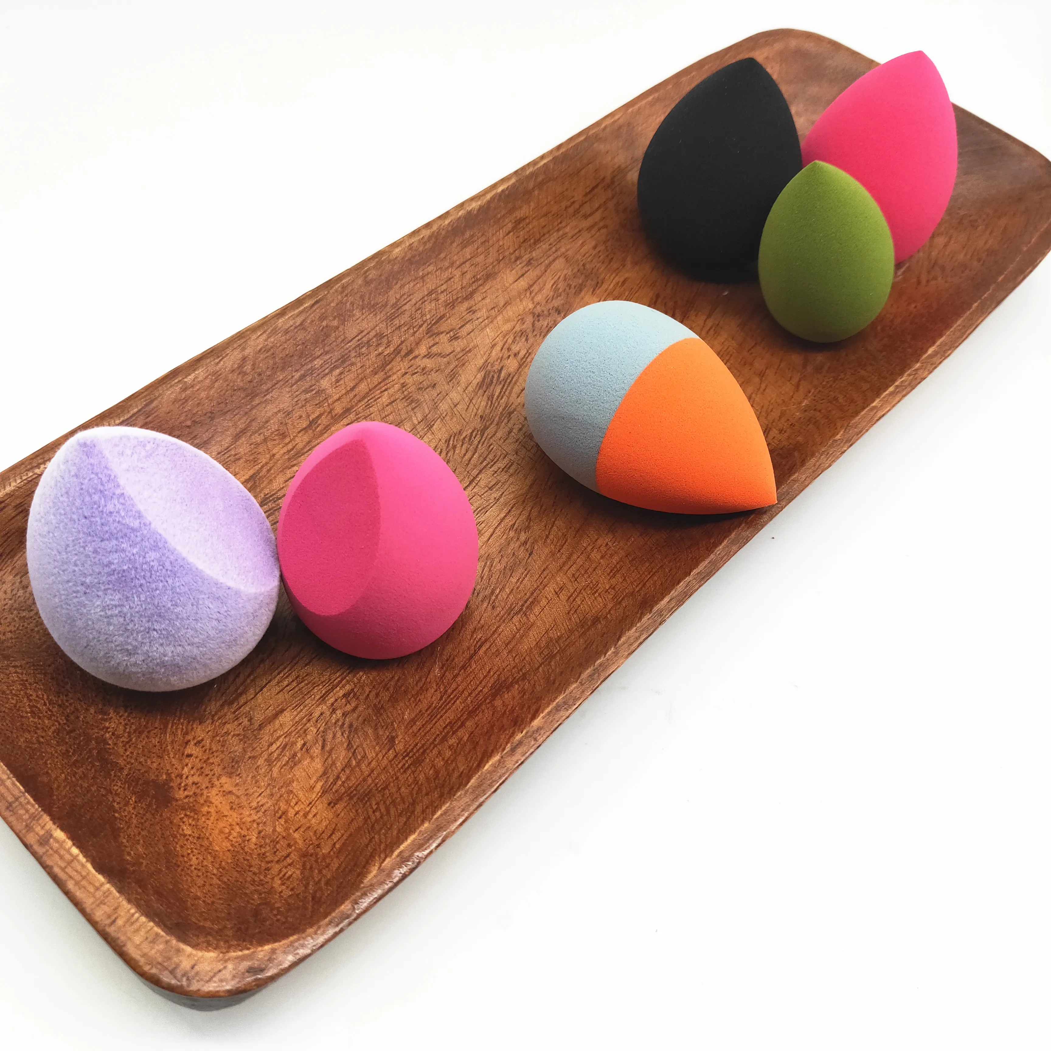 
Extra soft powder puff makeup sponge set sponge make up packaging Superfine Fiber make up sponge 