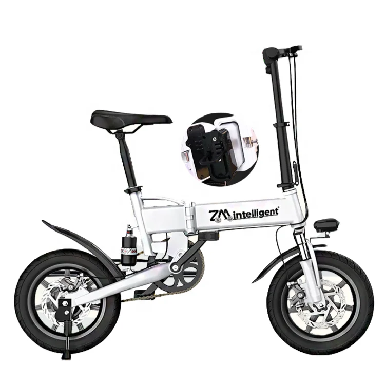 
Smart LCD display E-Bike black or white motorized electric riding Aluminum alloy 6061Intelligent dual-mode function 