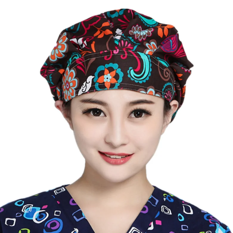 OEM service Fashionable wholesale Prodigy Modern Expandable-Scrub Hat Hospital Uniforms Nurse work wear medical scrubs