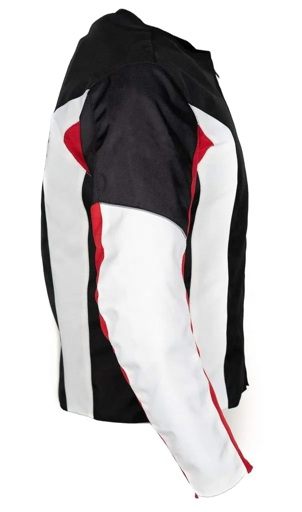 Motorcycle Cordura Textile Waterproof Jacket Urban Rider Motorbike Vented Jacket 3m Reflector Panels Biker Jacket