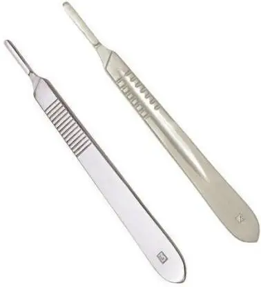 BP Handle / Scalpel Handle Available in All Kinds Qualities and Sizes in Stainless Steel Material Manual Power Source