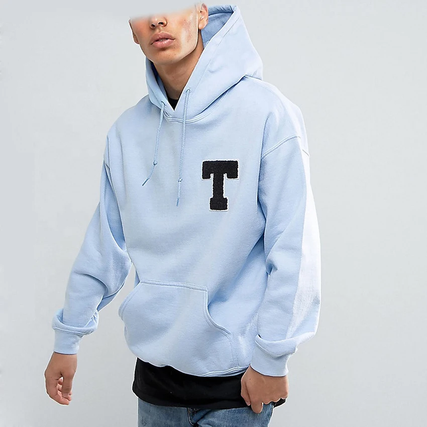  Толстовки от производителя вышивка Тяжелый 100% хлопок простые пуловеры