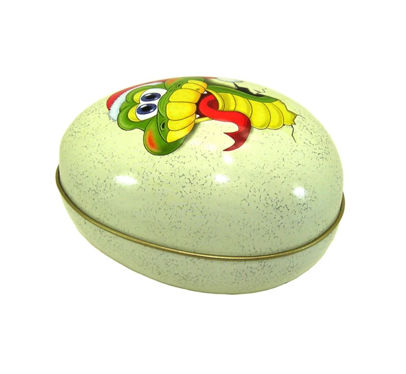 
egg metal tin can box for Easter gift candy chocolate toys stationery 