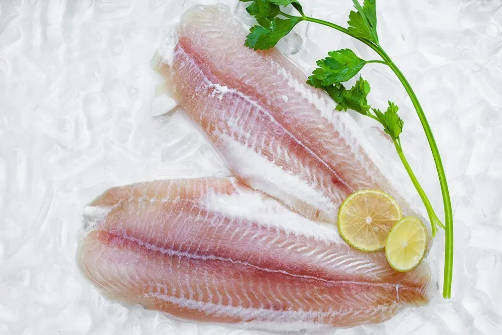  Вьетнамский оптовый поставщик филе рыбы замороженное пангасиус не Обрезанное без косточек кожи для живота жира красное мясо