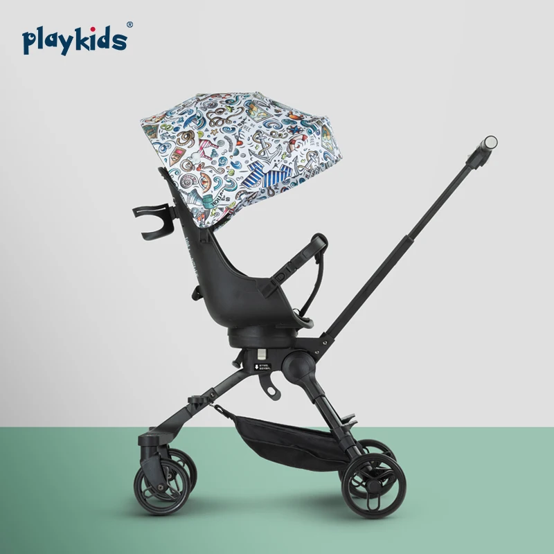 Лидер продаж детская коляска Playkids с дизайном панды Легко складывающаяся Travestroller