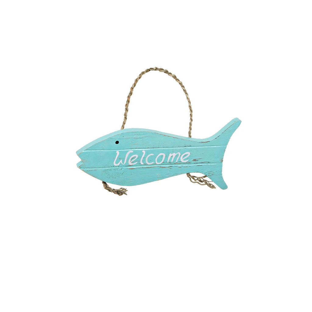 Ручная работа Экологичная резьба по дереву приветственная рыба искусство Декор деревянная пила лезвия ручная