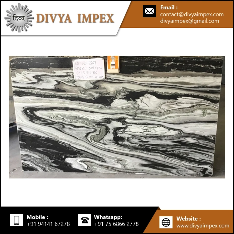 2021 Latest Product Exotic panda Marble Manufacture in India at Bulk Price  Divya Impex