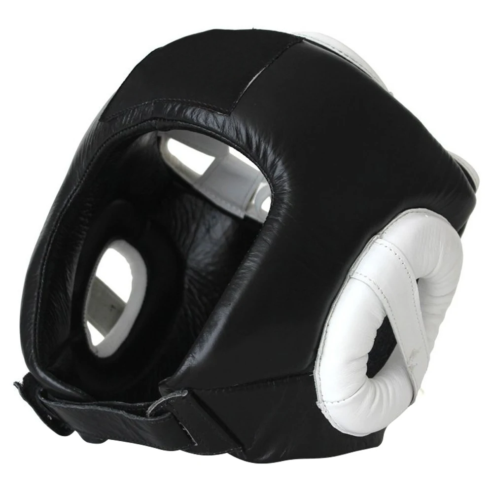 New training wholesale boxing head guard boxing helmet synthetic leather head guard your own brand head guard