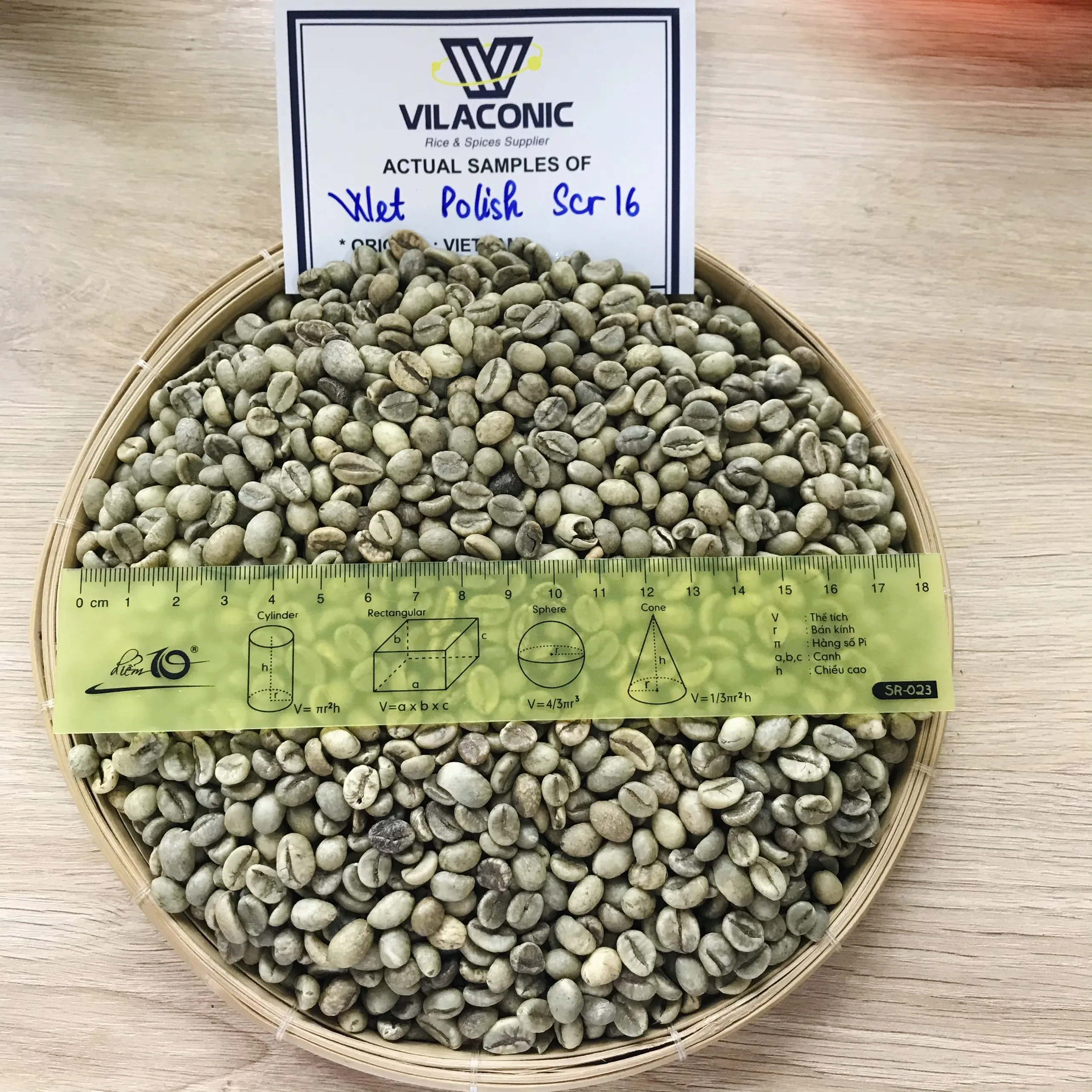 WASH POLISHED ROBUSTA COFFEE BEANS VIETNAM SCR 16 - TRACY CAO +84 969 800 854