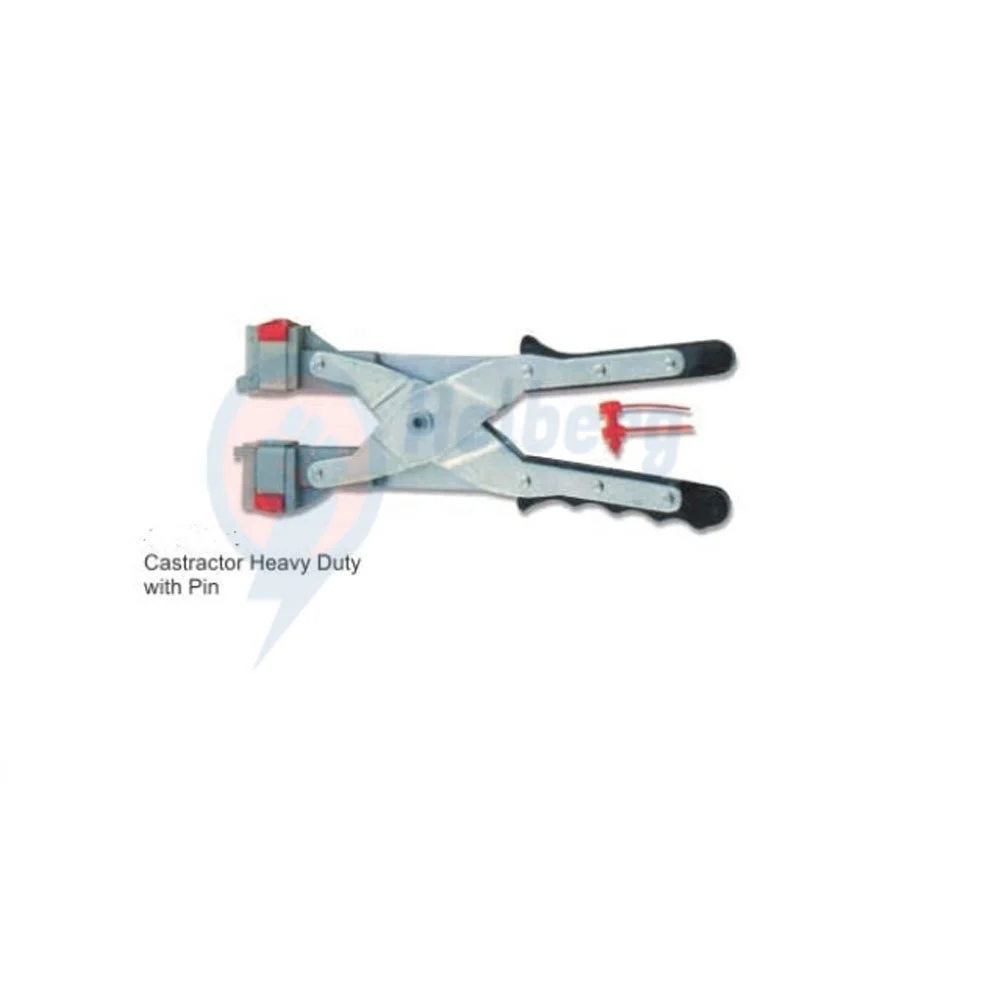 Высококачественные щипцы для кастрации тяжелые с штифтом