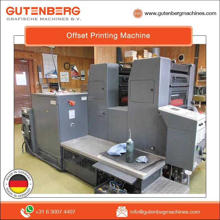 World Wide Selling Automatic Used Offset Printing Machine at Competitive Price