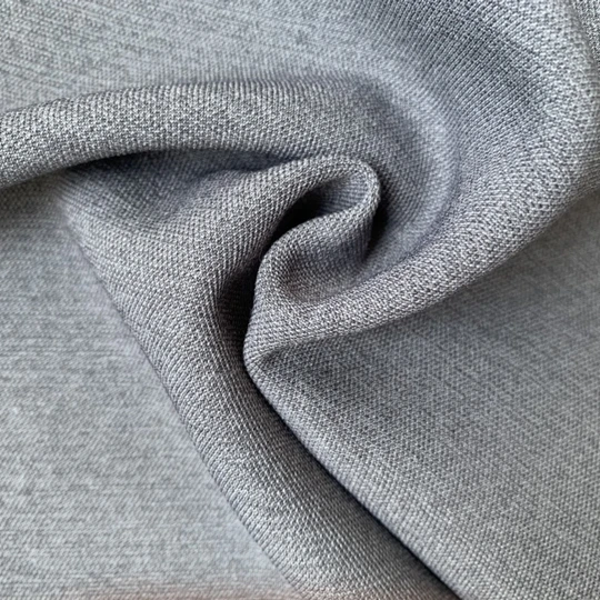 
STOCK SALE 4 Way Stretch Polyester Spandex Fabric Wool Like Plain Woven Fabric for Shirts Coats Pants Clothing 