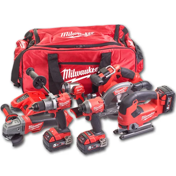 Превышение комплект MilWauKeeS_2695-15 M18 2896-26 M18 топлива дрель makita 18V аккумуляторная литий-ионный комбо набор инструментов