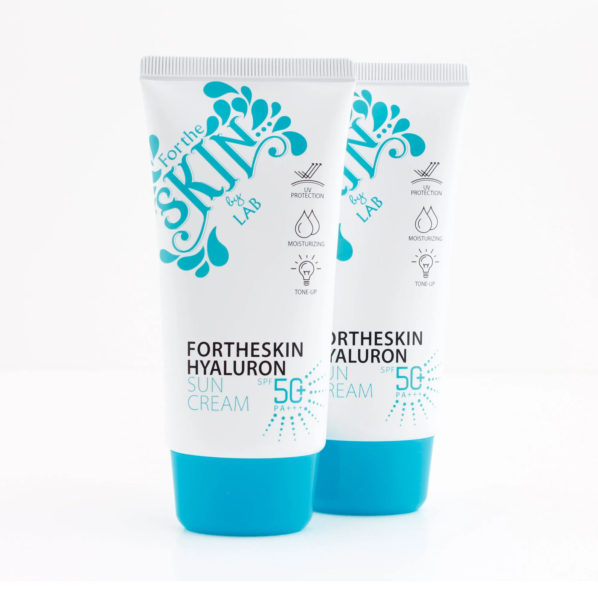 Hyaluronic Acid Sun Cream Balances Oil&Moisture Sun Protector Lotion Sunscreen for Face&Body Lightweight Formula All Skin Types