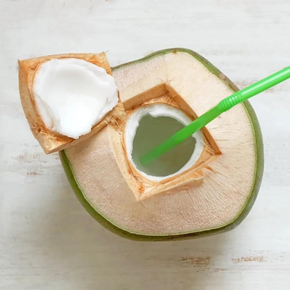 Fresh Coconut Cut Cones Shape/ Coconut Tender/ Green Young Coconut From Vietnam (+84 869 734 186)