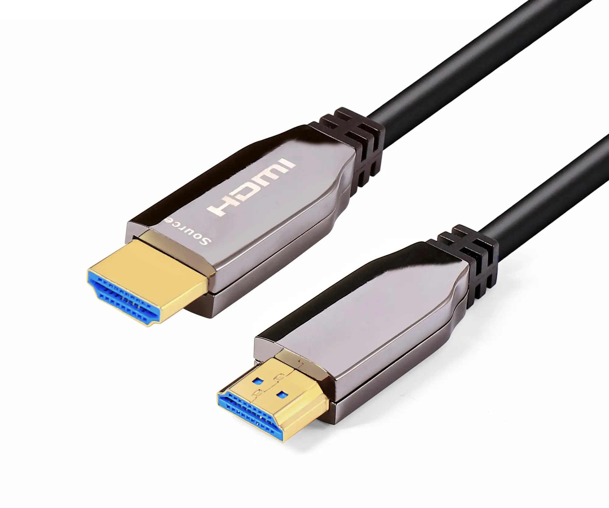 Активный оптоволоконный кабель RuiTeng 8K HDMI 50 м поддержка @ 60 Гц/4K 120 Гц 48 Гбит/с ARC HDCP2.2 HDR
