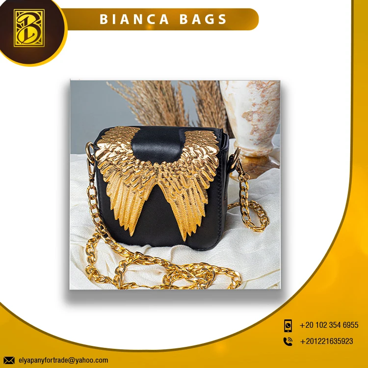 2022 Real Leather Falcon Shoulder Bags Handmade and Handcrafted Copper Falcon Design Bag