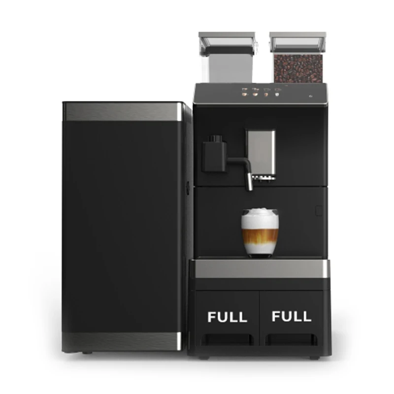Milk Fully Automatic Coffee Machine With Grinder Built