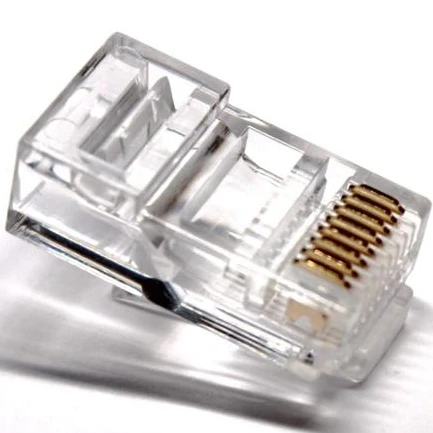 
cat5e rj45 row plug for network assembly 