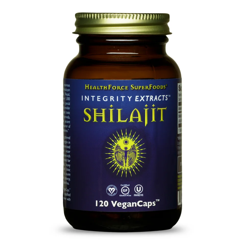 
Integrity Extract Shilajit 120 count VeganCaps Health Supplement 