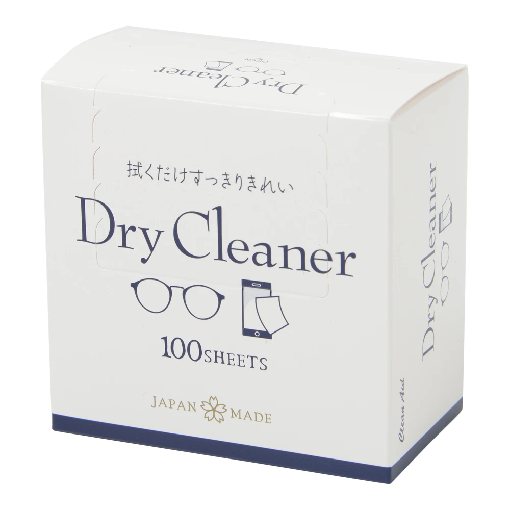 (Clean Aid) Eyeglasses Smartphone Dry Wipes  100pcs