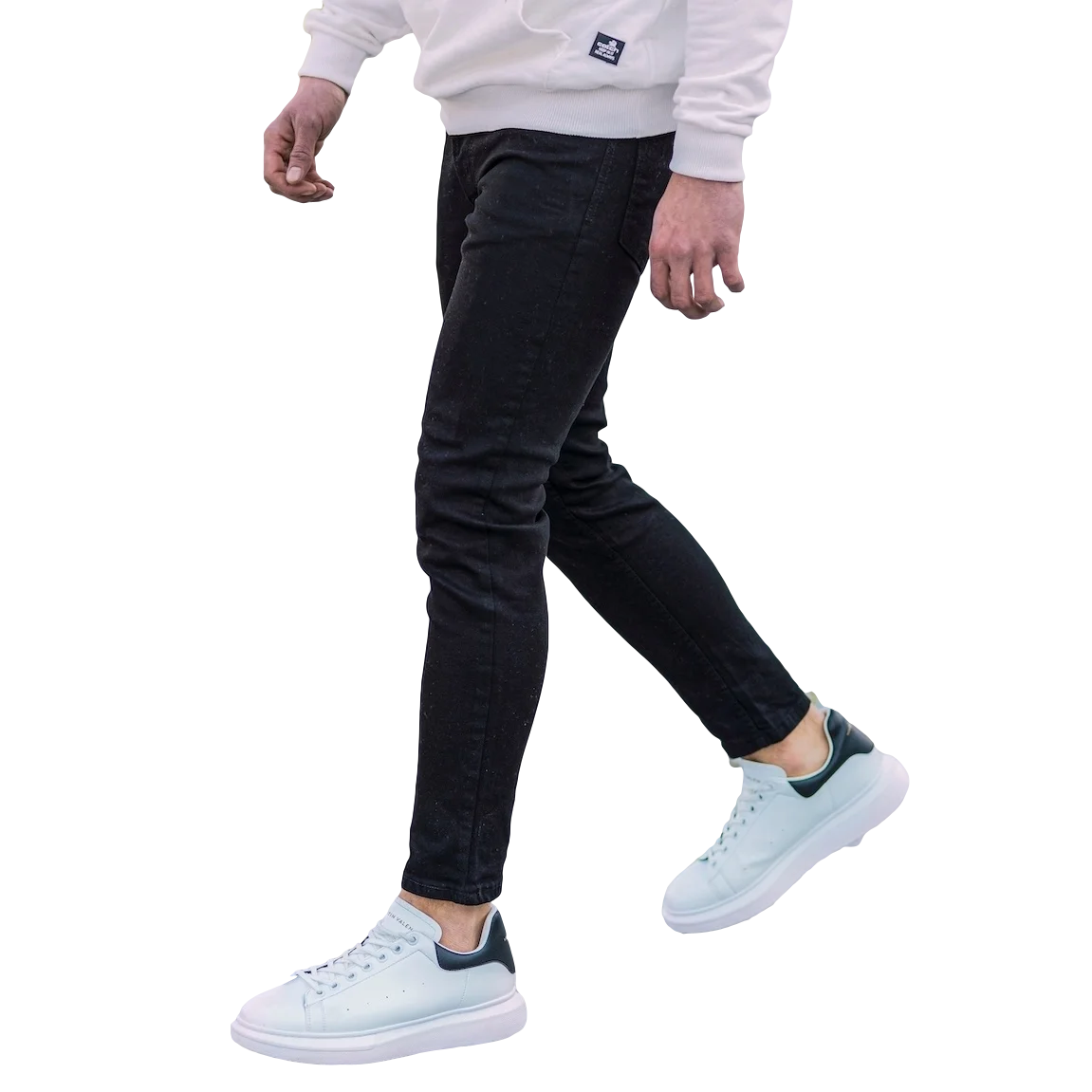 casual 100% cotton denim men basic skinny jeans in washed khaki man new style slim good best price wholesale offer trend 2020