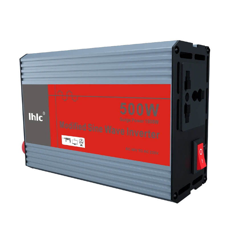 500w 1000w 1500w 2000w Hybrid solar inverter modified wave power inverter car ac converter