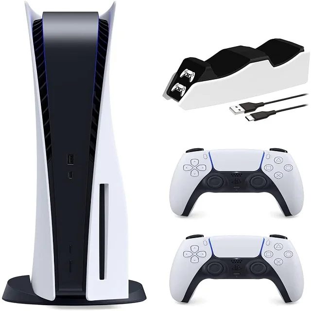 Ps5 контроллер игровой станции беспроводной + зарядное устройство
