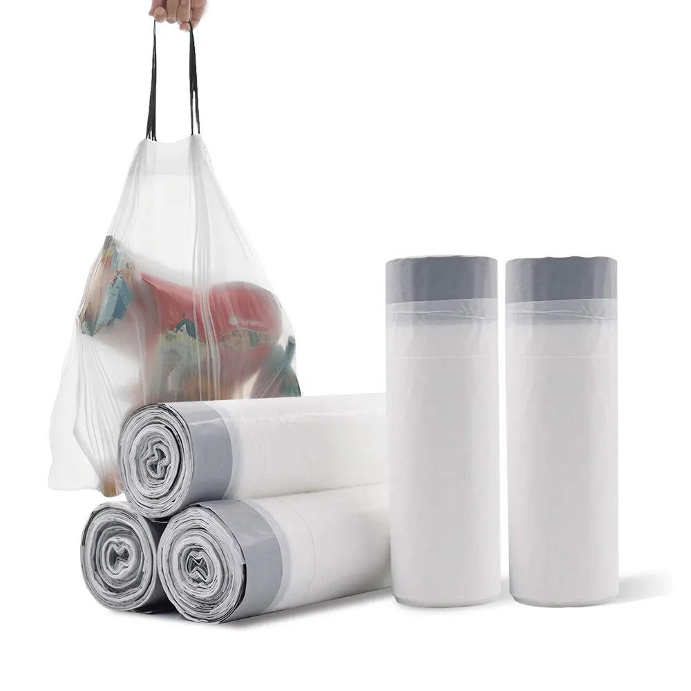 Top Seller Heavy Strong Trash Bags Garbage Bag on Roll Made in Vietnam Manufacturer Gallon Drawstring Garbage Bags Can Bin liner