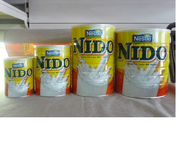Сыпучий молочный порошок Nestle Nido 24x400