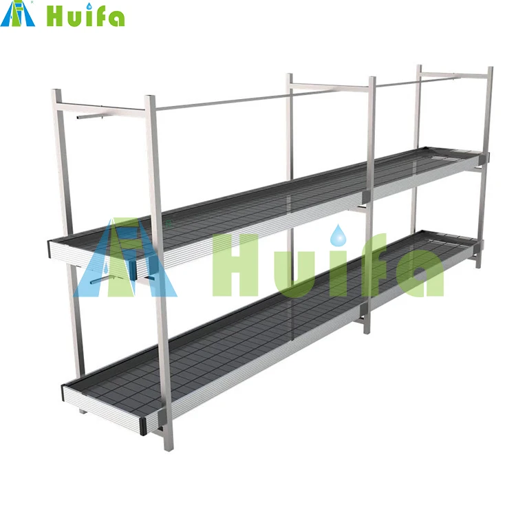 Cheap High Quality Vertical Grow Rack Hydroponic Trays Hydroponic Growing System