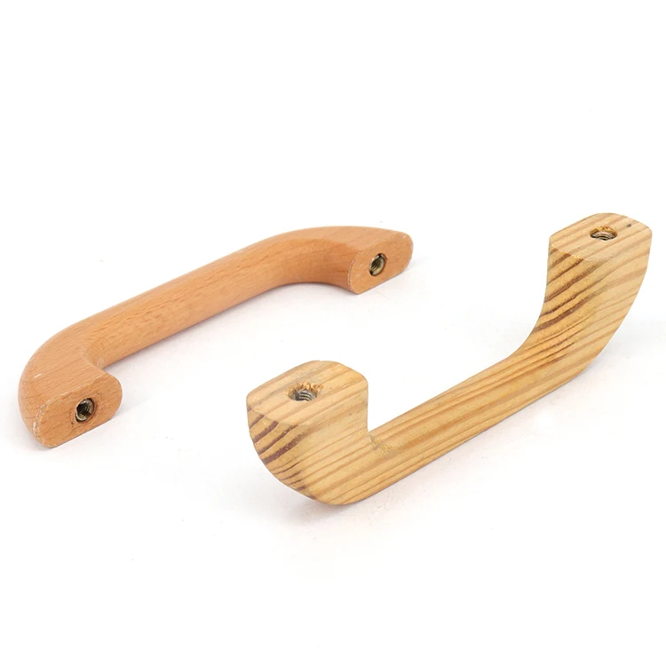 Wooden Drawer Good Quality High Quality Use for Wardrobe Handles Door Handle OEM Grab Cabinet Pull Wood Furniture Handle & Knob