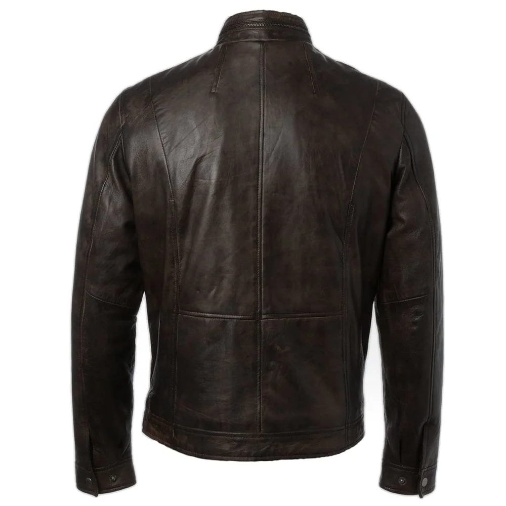 New Design Top Quality Pure 100% Leather Jacket