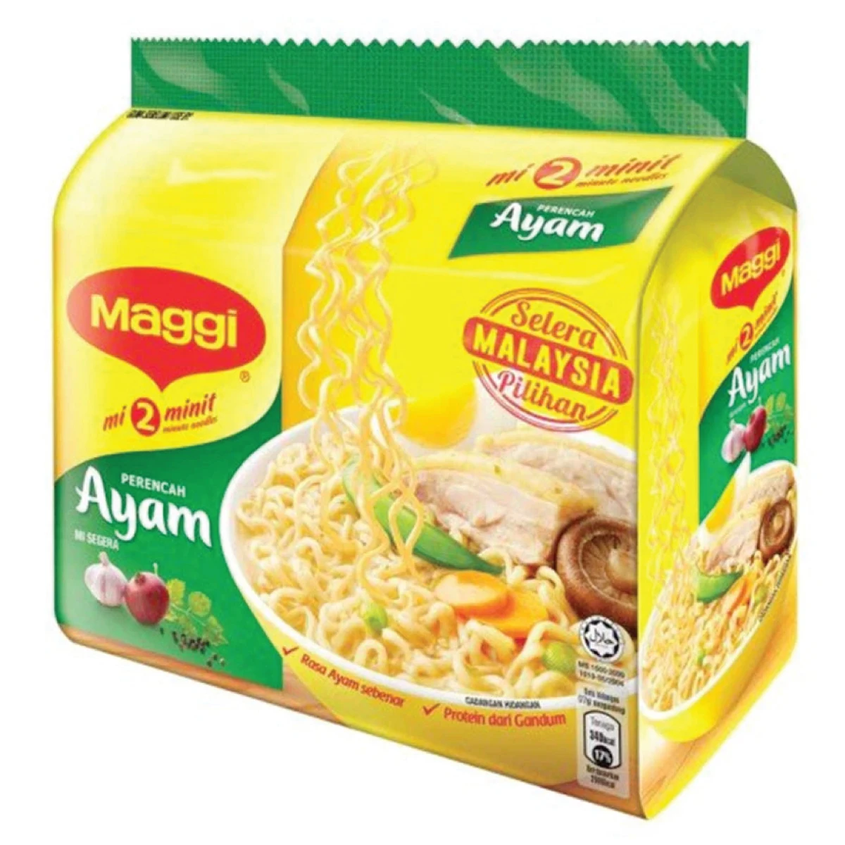 Mag gie Instant Noodle (5x79g) Chicken/ Curry/ Tom Yam Flavor