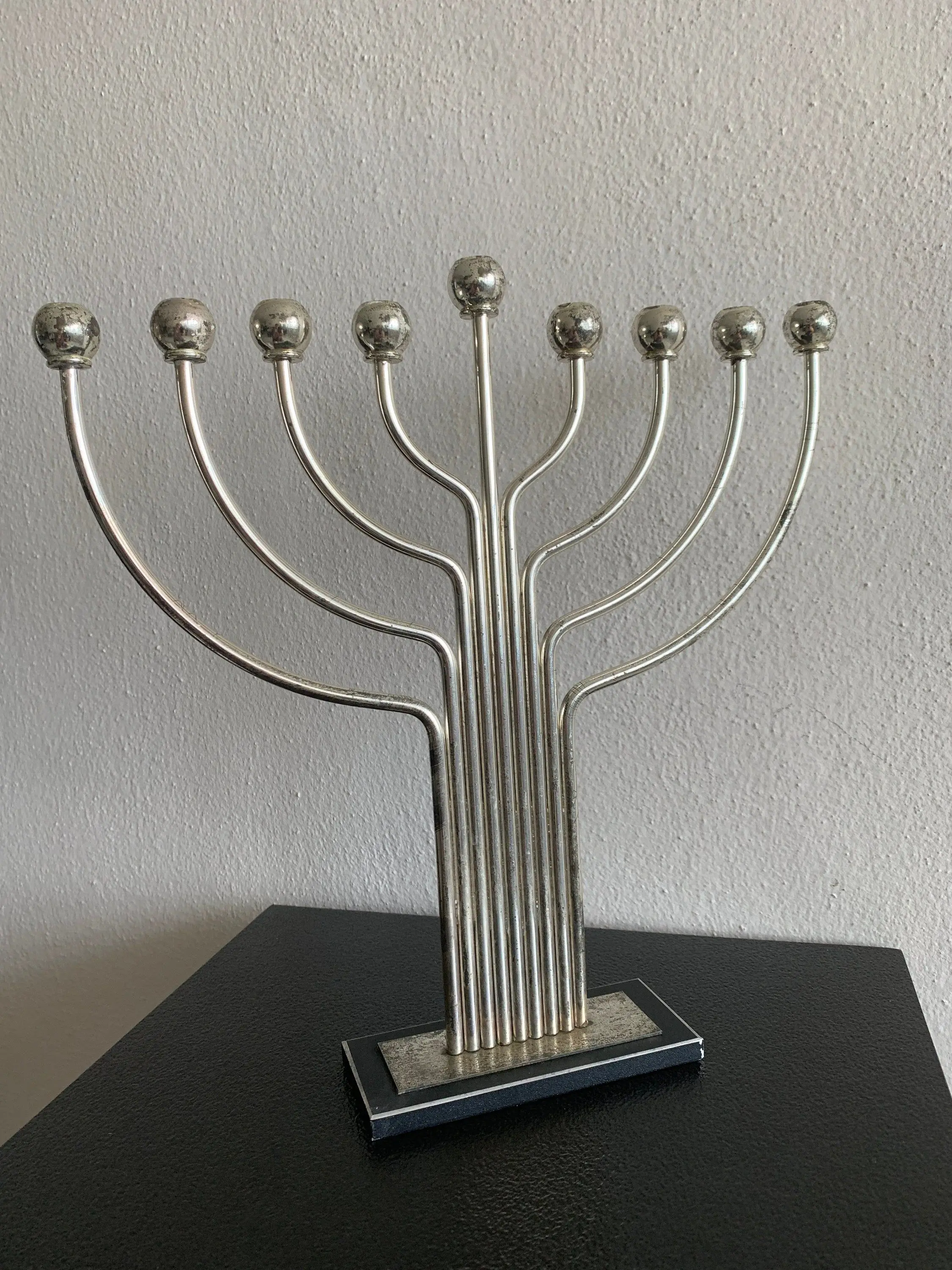 Традиционный латунный Менора 9 рук канделябра ханнука и еврейские подарки по оптовой цене для еврейских церемониальных подарков