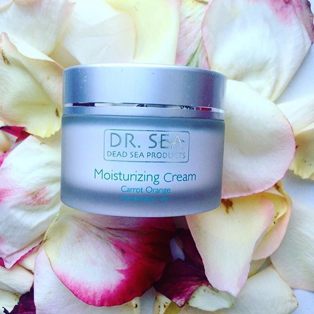Увлажняющий крем для лица-морковь и апельсин от Dr. Sea Cosmetics