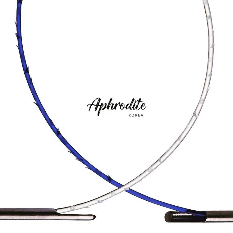 High Quality 6D Cog PDO Thread Fox Eyes Eyebrow Lift Lateral Face Wrinkle Removal APHRODITE Top Seller L W Cannula  sharp blunt