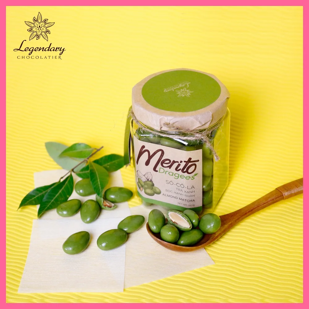 Best Seller Matcha Chocolate with Almonds Inside milka Viet Nam Good for Your Health and Family 5 Years Experience