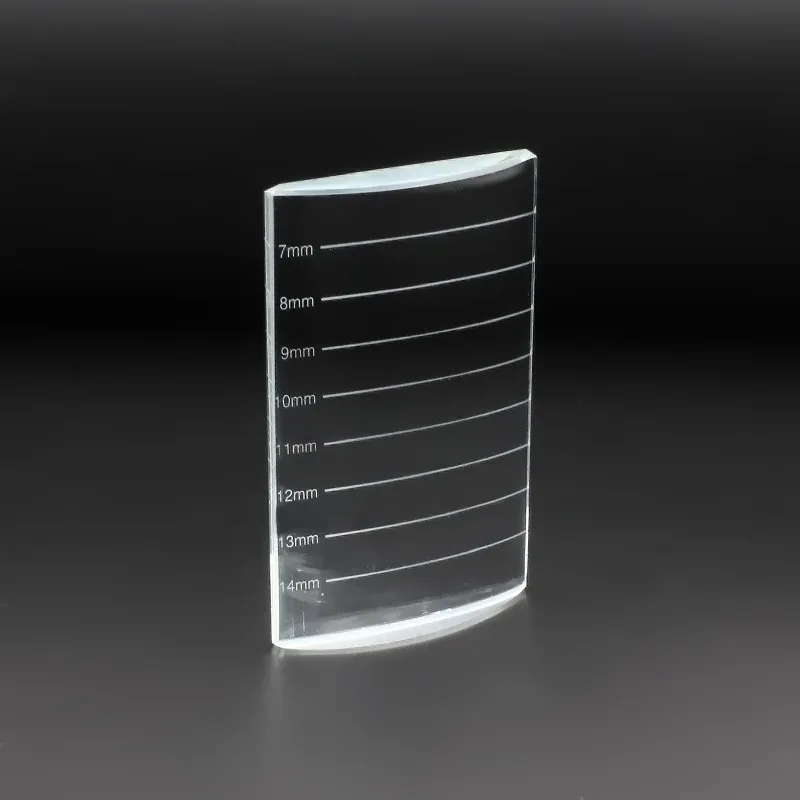 Buy chinese products online Eyelash Extension scale pallet U shape Crystal glass glue holder