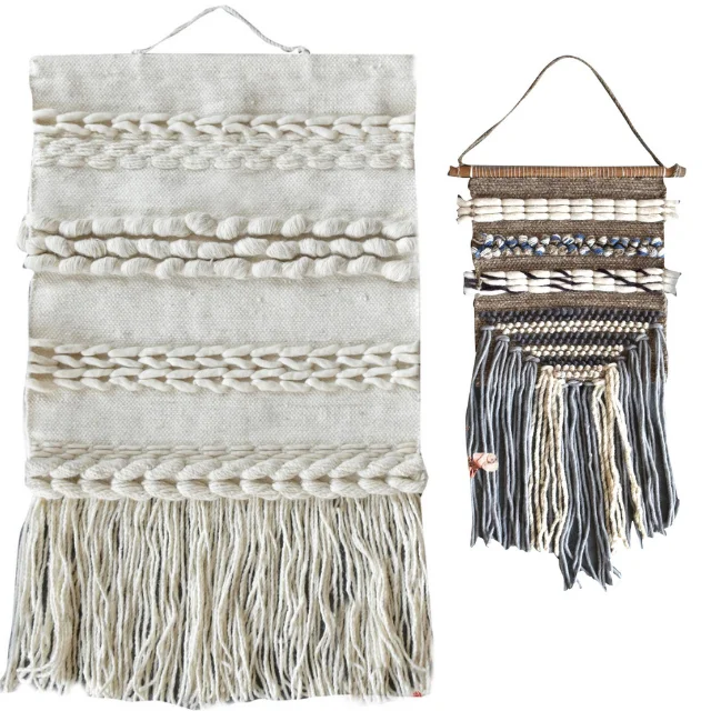 Ombre Kilim ikat wool and silk Wall Hanging Wall Art Decor Natural wool Cord Woven Hippie Tapestry handmade home decor modern