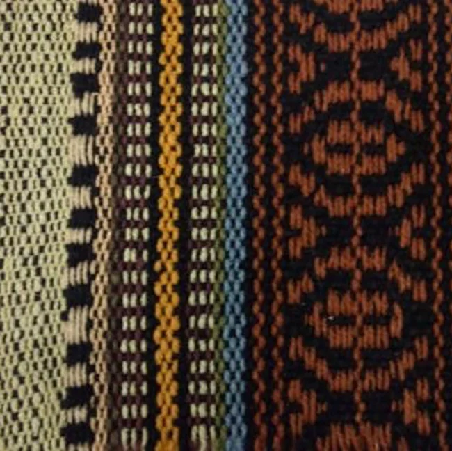 
Hand loom stripped yarn dyed cotton weave fabric home furnishing upholstery use manufacturer 