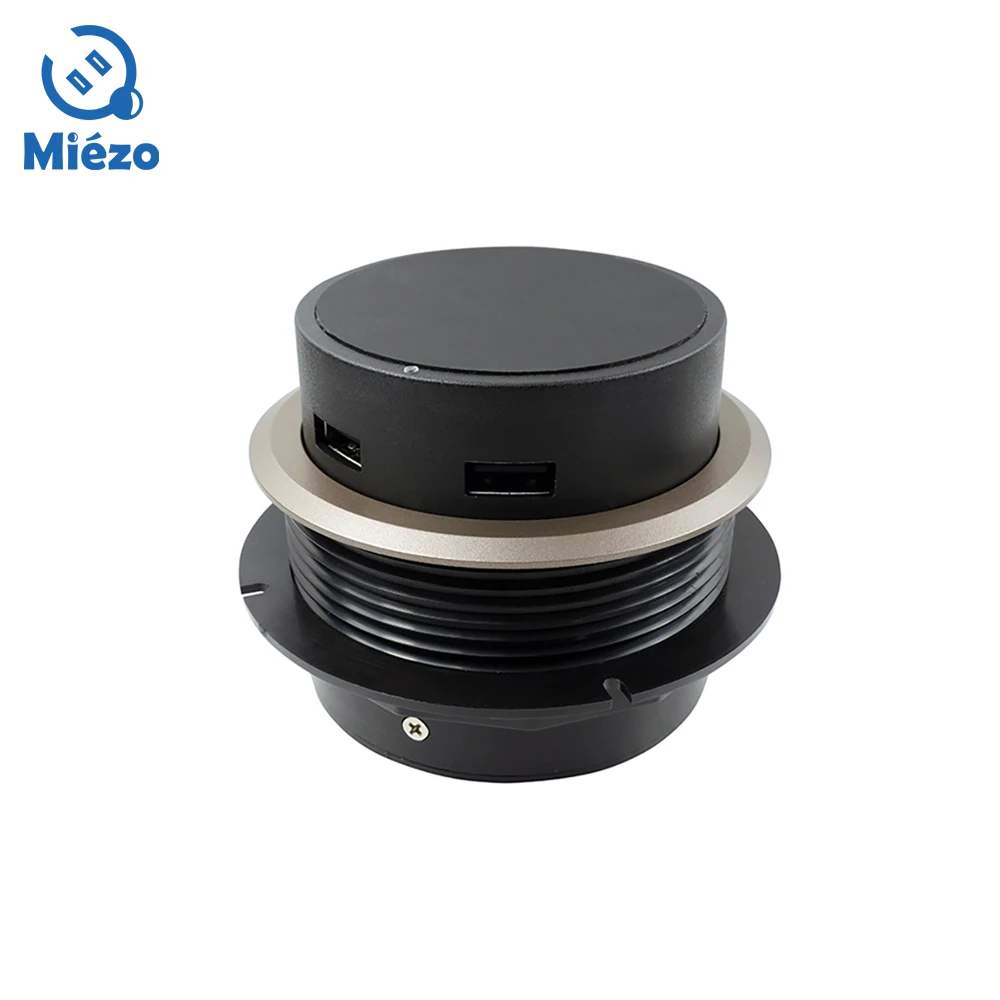 QI-02NW hidden kit usb mobile wireless charger for desk