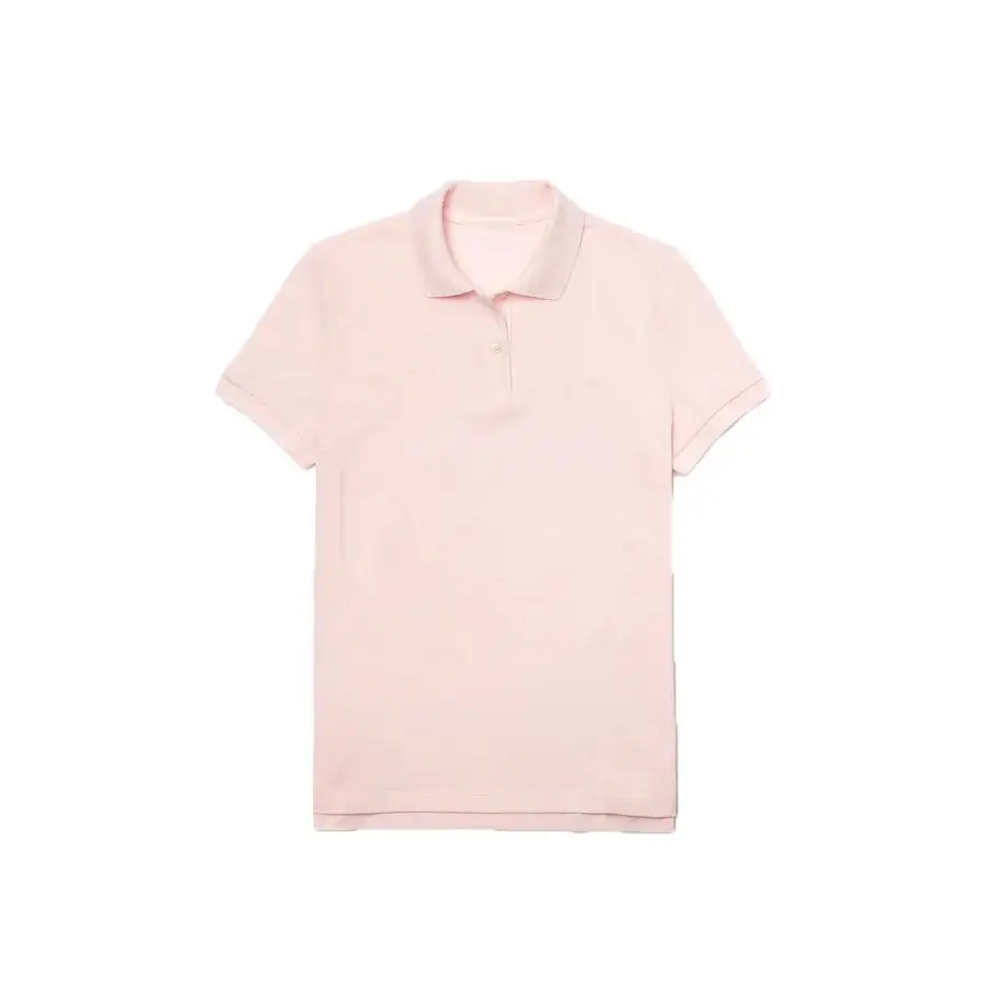  Рубашки-поло с логотипом на заказ для женщин в детском розовом цвете