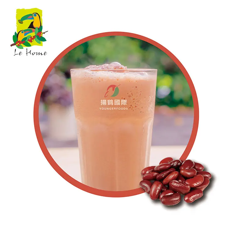 wholesale Taiwan Topping high quality Organic Red Bean Milk Tea Powder