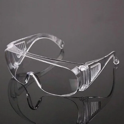 In Stock 38g Thicken Anti Fog Clear Transparent Safety Eye Glasses for sale
