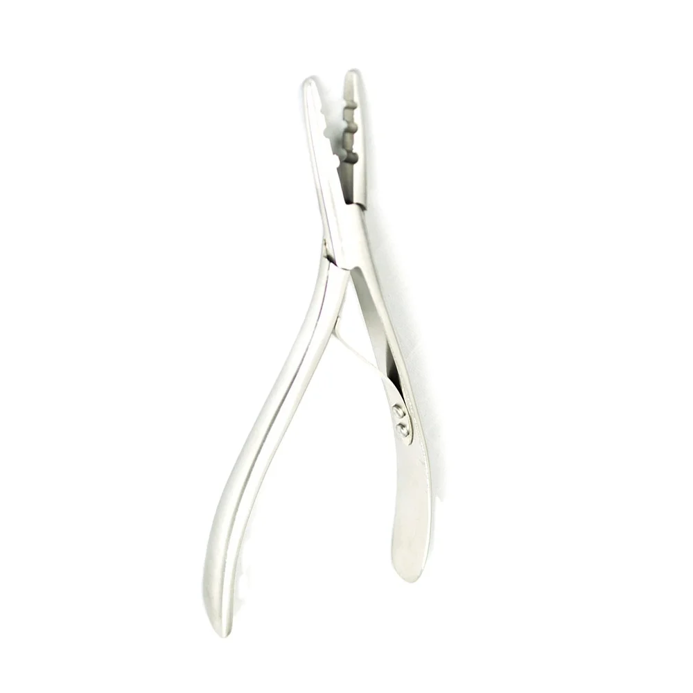 Professional Micro Ring Hair Extension Tools High Quality Stainless Steel Pliers with Premium Silicone Material