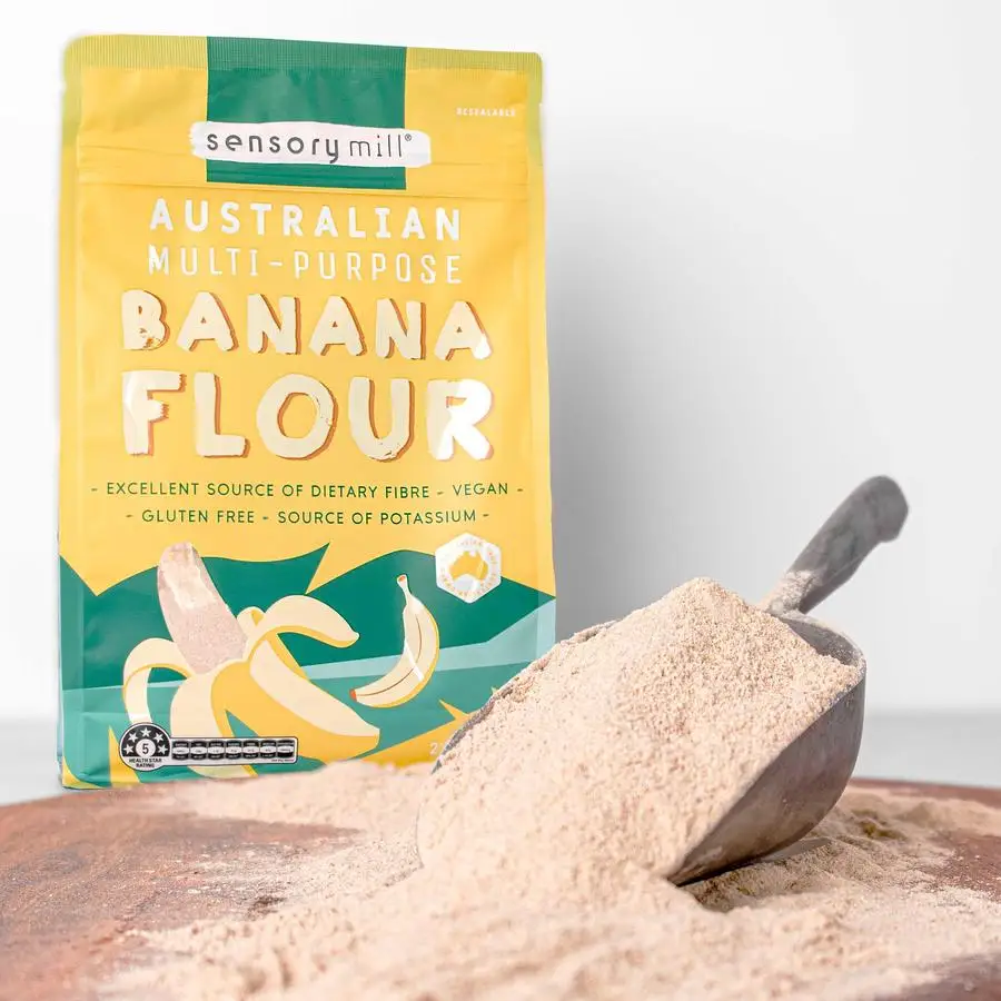 Clean Origin Pure Fruit Natural Rate Certificate Sensory Mill Australian Gluten Free Banana Flour 250g
